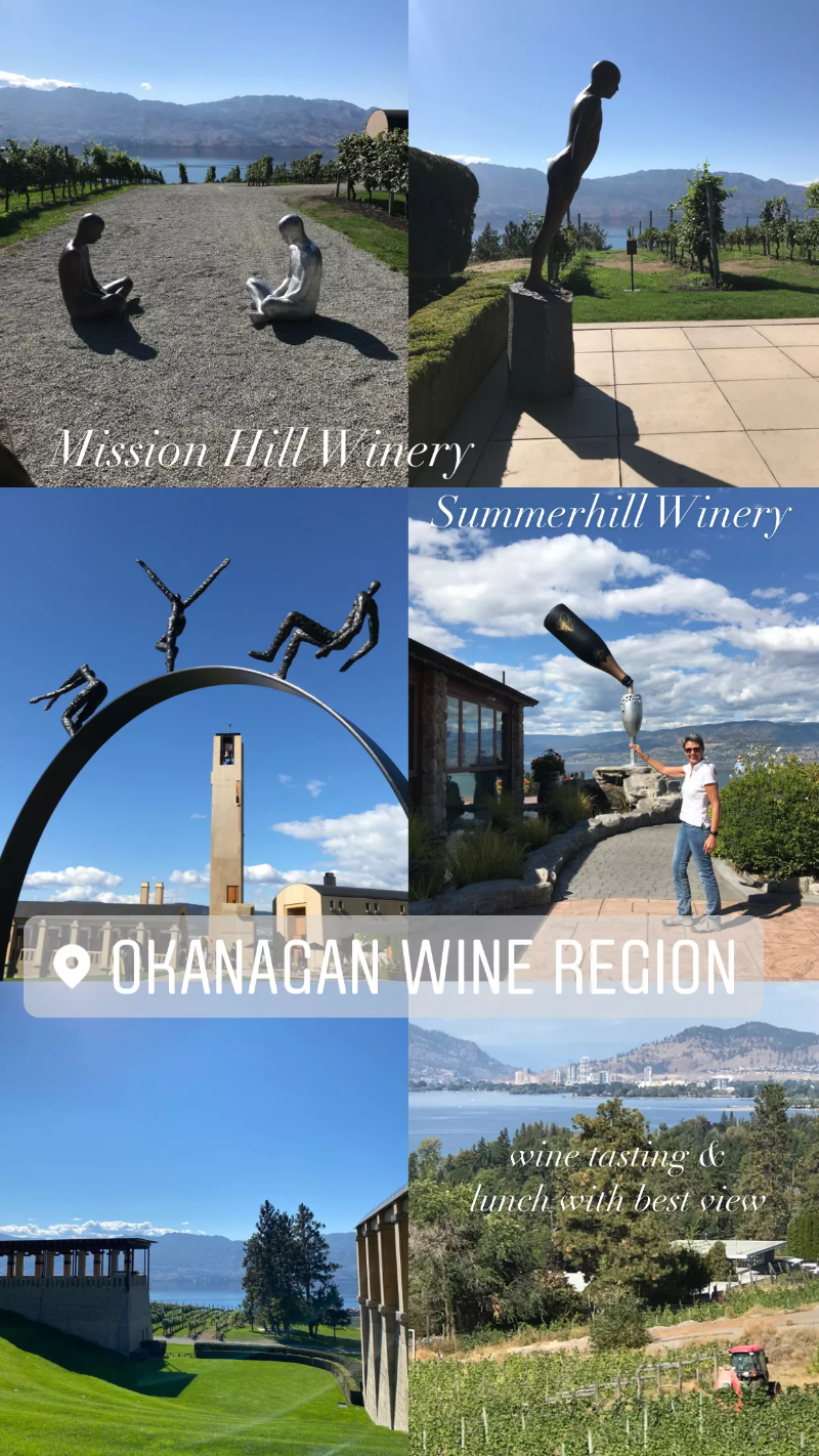 Tag 4 - Weinverkostung und Familienbesuch in Kelowna