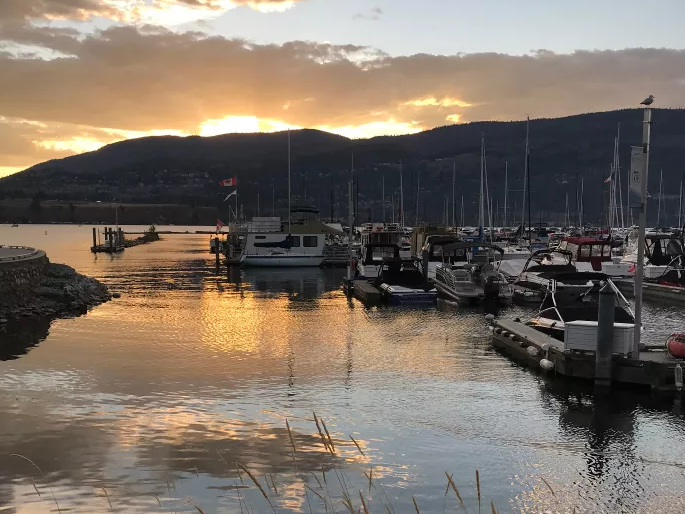 Kelowna Hafen