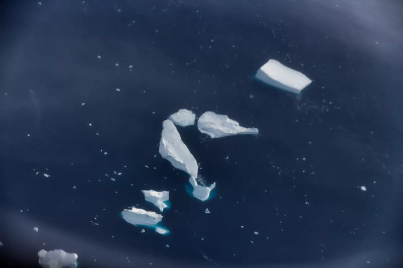 Eisberge bei Grönland