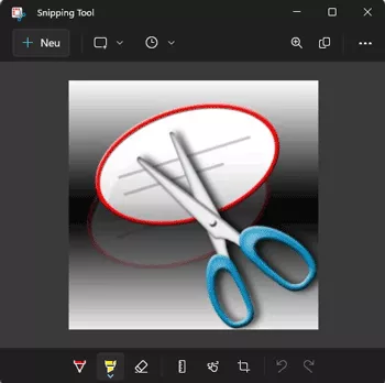 Empfehlung- Snipping-Tool
