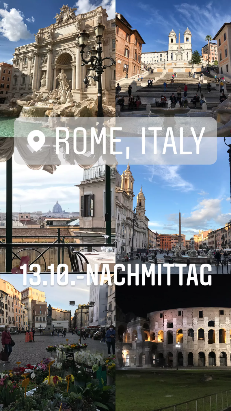 Rom - Trevibrunnen, Spanische Treppe, Trastevere