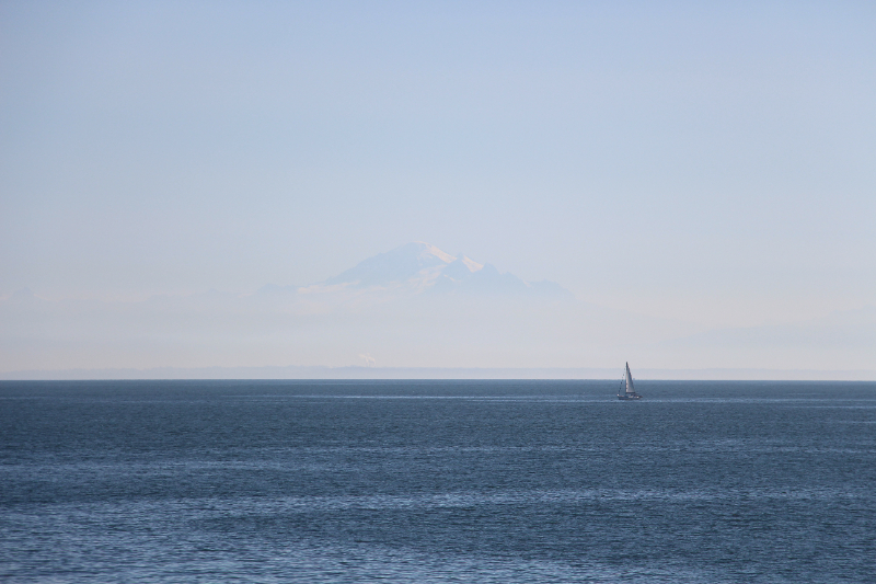 Mount Baker - auf der Fähre von Swartz Bay / Vancouver Island nach Tsawwassen