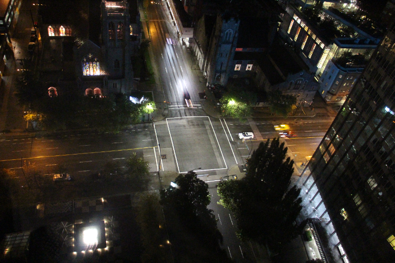 Sheraton Wall Centre - Zimmerausblick