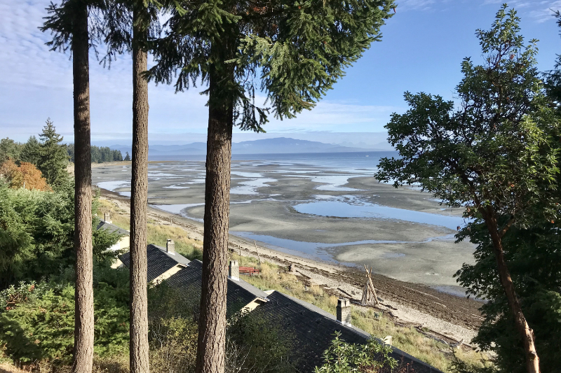 Parksville - Strandspaziergang