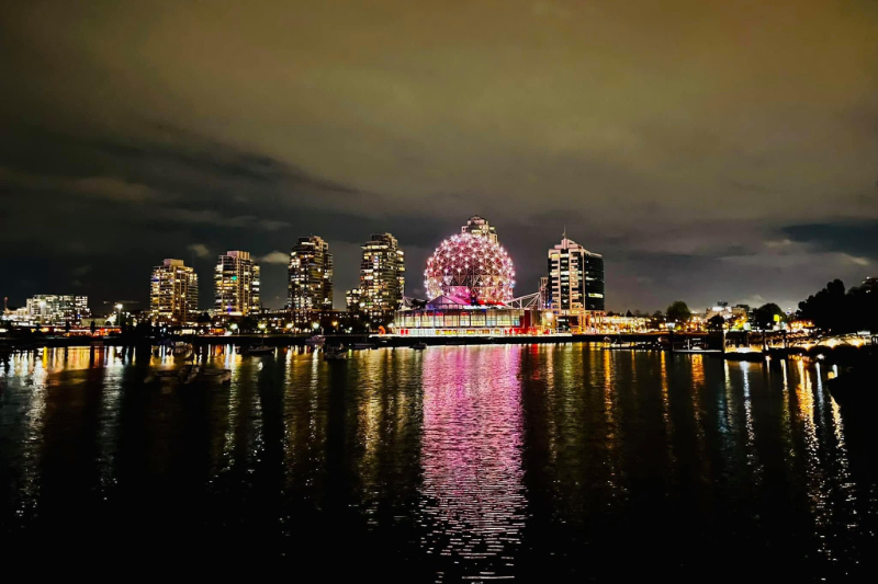 Vancouver by night